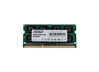 MEMORIA RAM JEMIP ESSENTIAL 8GB DDR3 1600MHz SODIMM PARA PORTÁTIL