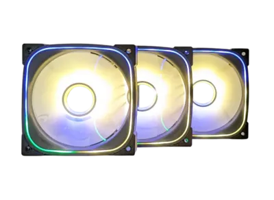 VENTILADOR JEMIP RAGE KIT 3 EN 1+HUB+CONTROL REMOTO 3x12CM - Image 3