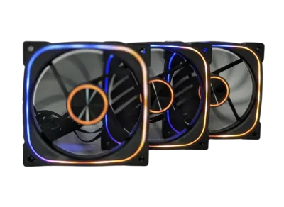 VENTILADOR JEMIP RAGE 2.0 KIT 3 EN 1+HUB+CONTROL REMOTO 3x12CM - Image 4