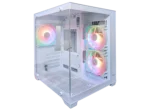 CASE JEMIP GAMING CRYSTAL VEIL BLANCO